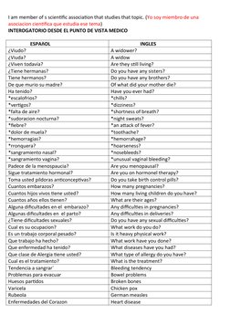 I am member of s scientific association that studies that topic. (Yo soy miembro de una 
asociacion cientifica que estudia es