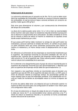 Materia: Anteproyecto de aeronaves                             
Profesores: Zanón y Basualdo 
 
 
4 
Anteproyecto de la aeron