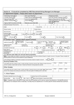 Hr1 Form Example.pdf HR 101 Employee Setup Form | PDF | Pension | Payroll