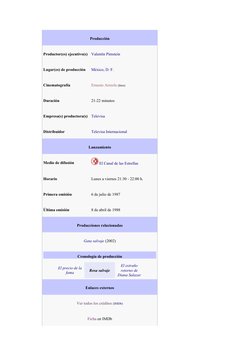 (https://commons.wikimedia.org/wiki/File:Canal_de_las_Estrellas_logo.svg)Producción
Productor(es) ejecutivo(s)
Valentín Pims