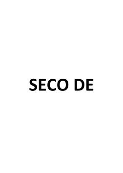 SECO DE
CABRITO
