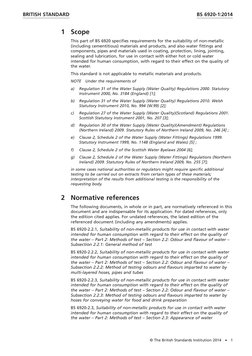 BS 06920-1-2014 | PDF | Water Quality | Water