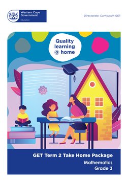 Grade 3 Term 2 Maths Resource Pack | PDF | Numbers | Multiplication