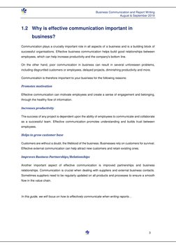 Business Communication Report Writing Guide | PDF | Customer | Evidence
