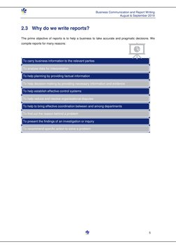 Business Communication Report Writing Guide | PDF | Customer | Evidence