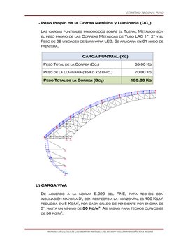 GOBIERNO REGIONAL PUNO 
 
                                           MEMORIA DE CALCULO DE LA CUBERTURA METALICA DEL ESTADIO