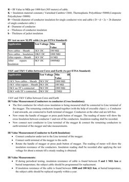 Transformer Insulation Resistance Values | PDF | Transformer ...