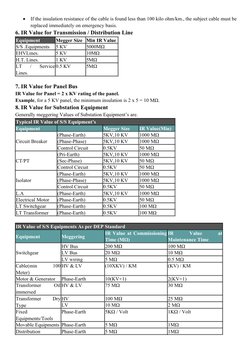 Transformer Insulation Resistance Values | PDF | Transformer ...