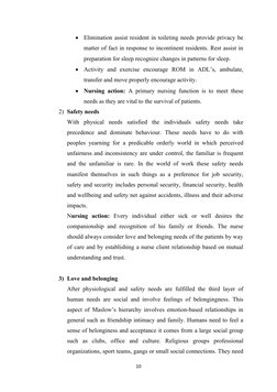 
Elimination assist resident in toileting needs provide privacy be
matter of fact in response to incontinent residents. Rest