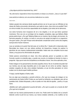 -¿Hay alguna práctica importante hoy, John?
-No, sólo teoría -respondió el chico tras echarle un vistazo a su horario-. ¿Vas