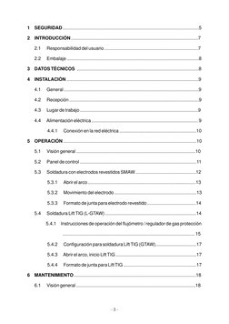 1    SEGURIDAD ..........................................................................................................5
2