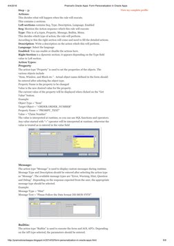 Oracle Apps Form Personalization Guide | PDF | Pl/Sql | Menu (Computing)
