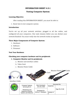 Inspecting and Testing Computer Systems | PDF | Antivirus Software ...