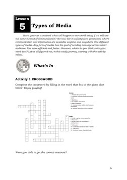 Types of Media in MIL Module 4 | PDF | Mass Media | Television