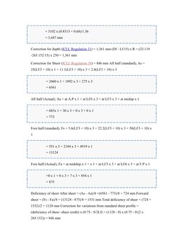 = 3102 x (0.8313 + 0.68)/1.36
                = 3,447 mm
Correction for depth (ICLL Regulation 31 (http://www