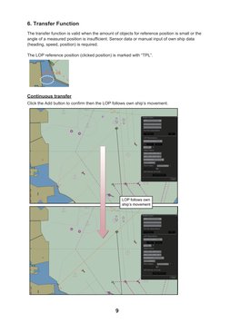 9
6. Transfer Function
The transfer function is valid when the amount of objects for reference position is small or the 
angl