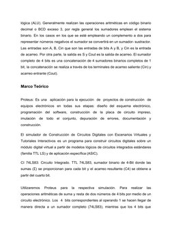 lógica (ALU). Generalmente realizan las operaciones aritméticas en código binario
 
 
 
 
 
 
 
 
 
 
decimal o BCD exceso 3,