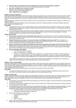 4.
Why were there many Filipinos who were not educated by their parents during the Spanish occupation? 
The "indiyo" mothers