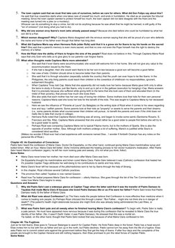 5.
The town captain said that we must first take care of ourselves, before we care for others. What did Don Felipo say about