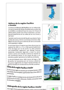 Actividades sobre Regiones Naturales de Colombia | PDF | Colombia ...