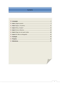 4 
 
 
 
 Introdução  .....................................................................................................