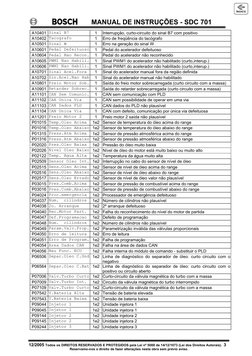 MANUAL DE INSTRUÇÕES - SDC 701
12/2005 Todos os DIREITOS RESERVADOS E PROTEGIDOS pela Lei nº 5088 de