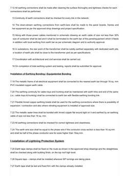 Method Statement for Earthing Installation | PDF | Pipe (Fluid ...