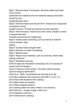 Opitz Classification and Coding System | PDF | Machining | Engineering