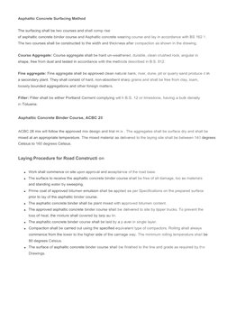 Road Construction Method Statement | PDF | Asphalt | Concrete