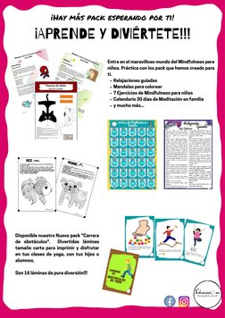 Relajaciones guiadas
Mandalas para colorear
7 Ejercicios de Mindfulness para niños
Calendario 30 días de Meditación en famili
