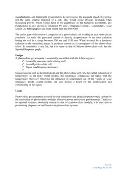 Prepared by 
S.M.G Mostafa, AP, EEE,IIUC 
 
manufacturers, and thermopile pyranometers do not possess the adequate speed of r