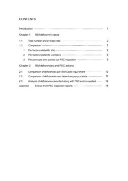 CONTENTS 
 
 
Introduction ・・・・・・・・・・・・・・・・・・・・・・・・・・・・・・・・・・・・・・・・・・・・・・・・・・・・・・・・・・・・・・・・・・・・・・・ 
1
Chapter 1 
ISM defici