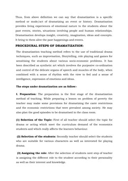 Dramatization Method in Teaching Drama | PDF | Puppetry | Teachers