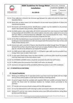 ADDC Energy Meter Installation Guidelines | PDF | Transformer ...