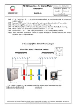 ADDC Energy Meter Installation Guidelines | PDF | Transformer ...