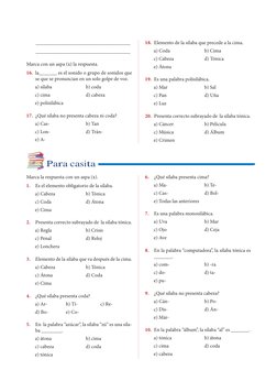 _____________________________________
	
_____________________________________
Marca con un aspa (x) la respuesta.
16. 	la__