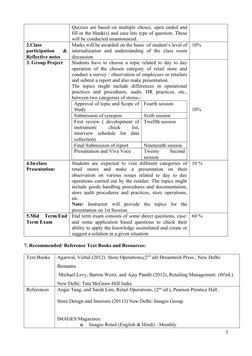 Quizzes are based on multiple choice, open ended and
fill in the blank(s) and case lets type of question. These
will be condu