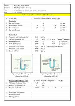 AHU Condensate Drain Sizing Guide | PDF | Gases | Chemical Engineering