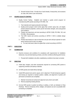 GRC Panel Specifications and Requirements | PDF | Reinforced Concrete ...