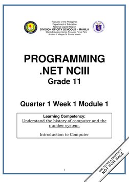 Grade 11 ICT Programming Module 1 | PDF | Programming Language | Programmer