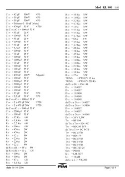 KL 800 Linear Amplifier Schematic | PDF | Electrical Engineering ...