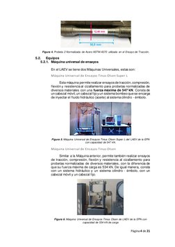 Ensayo de Tracción en Probetas de Acero | PDF | Rendimiento (ingeniería ...