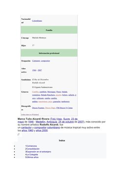 Nacionalid
ad
Colombiano (https://es.wikipedia.org/wiki/Colombiano)
Familia
Cónyuge
Mariela Montoya
Hijos
17
Información p (h