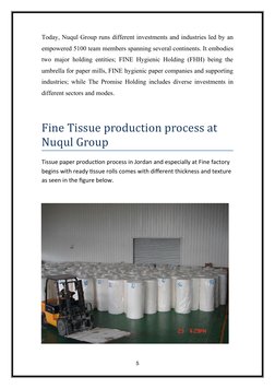 Tissue Paper Manufacturing Process Overview | PDF | Paper | Printing ...