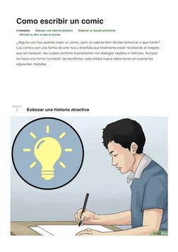 (https://es.wikihow.com/escribir-un-c%C3%B3mic#/Imagen:Write-a-Comic-Book-Step-1-Version-2.jpg)Cómo escribir un cómic (https