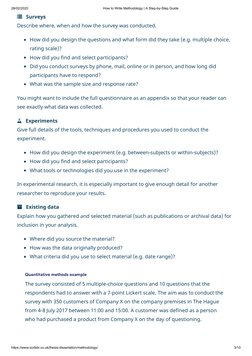 Step-by-Step Guide to Writing Methodology | PDF | Qualitative Research ...