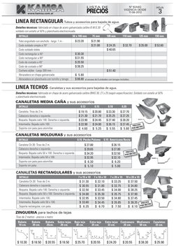 Detalles técnicos: fabricada en chapa de acero galvanizada calibre B.W.G.30 
soldado con estaño al 50% y planchuela electroci