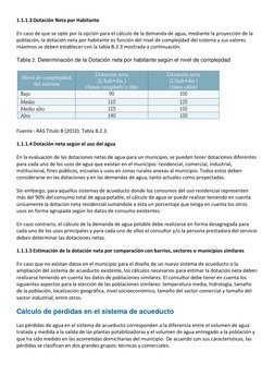 Cálculo del Consumo de Agua Potable | PDF | Descarga (hidrología) | Agua
