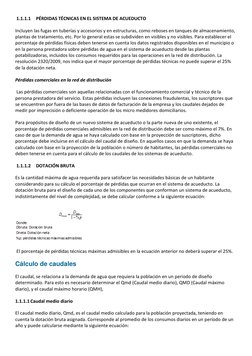 Cálculo del Consumo de Agua Potable | PDF | Descarga (hidrología) | Agua