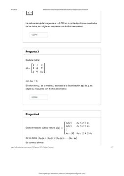 30/4/2018
Historial de evaluaciones para Pinillo Sanchez Diego Armando: Quiz 2 - Semana 6
https://poli.instructure.com/cour